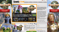 Desktop Screenshot of games-4-free.org