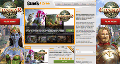 Desktop Screenshot of games-4-free.com