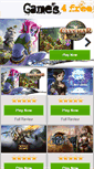 Mobile Screenshot of games-4-free.com
