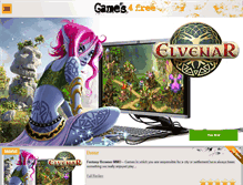 Tablet Screenshot of games-4-free.com